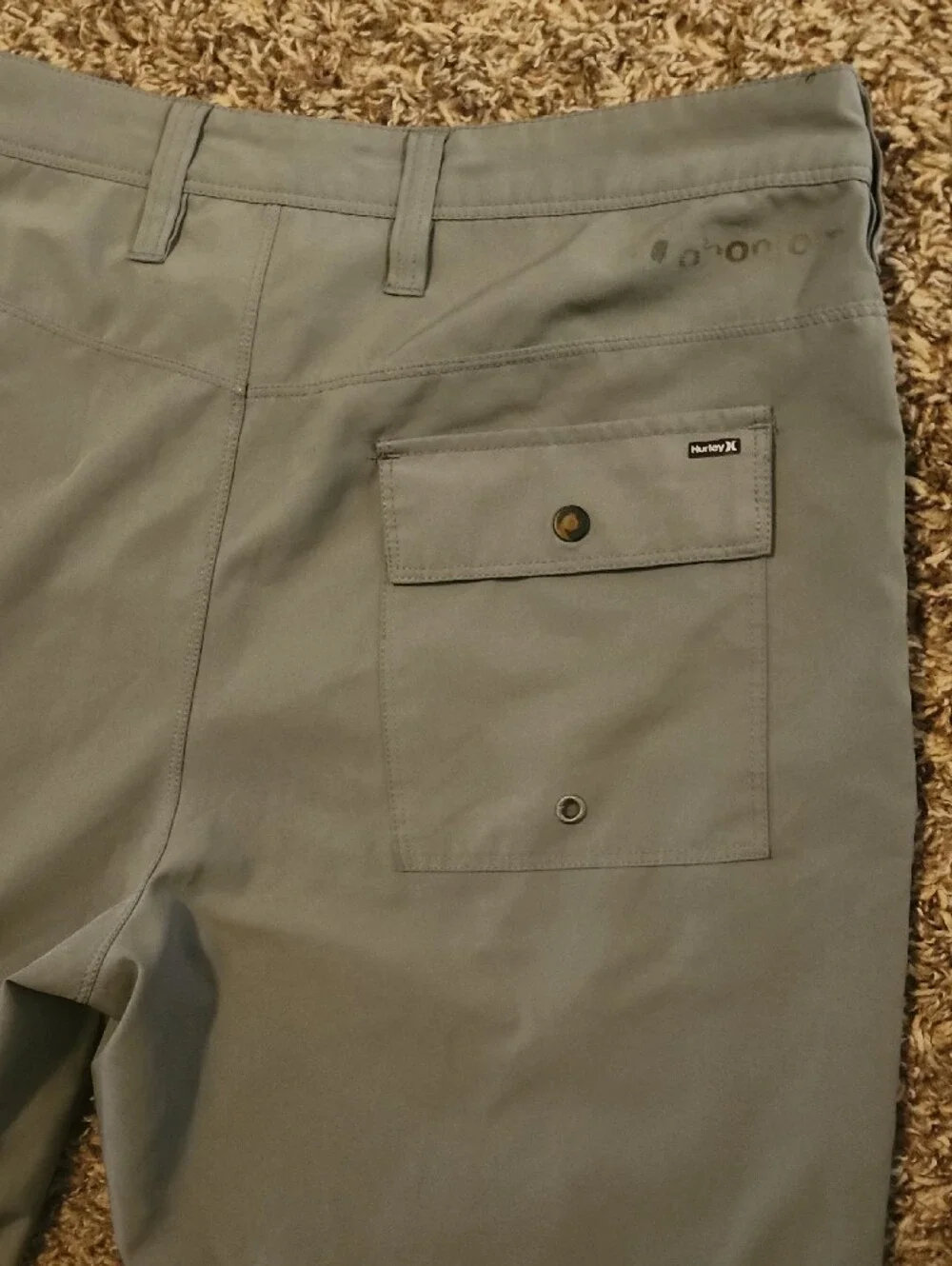 Hurley Men's Light Gray Board Shorts